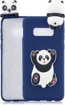 Voor Galaxy S10e 3D Cartoon Pattern Shockproof TPU beschermhoes (Panda)