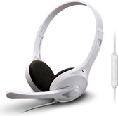 Edifier K550 3,5 mm stekker Bedrade draadbediening Stereo computerspel Headset met microfoon, kabellengte: 2 m (Fashion White)