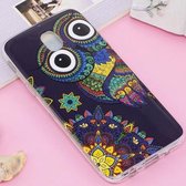 Voor Galaxy J3 (2017) (EU-versie) Noctilucent IMD Owl Pattern Soft TPU Back Case Protector Cover