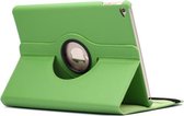360 graden rotatie Litchi Texture Flip Leather Case met 2 versnellingen houder voor iPad Air 2 (groen)