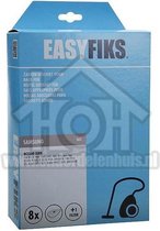 Easyfiks Stofzuigerzak Micro Fleece 8 stuks Nw Stijl VC 900-1000-5000-5010