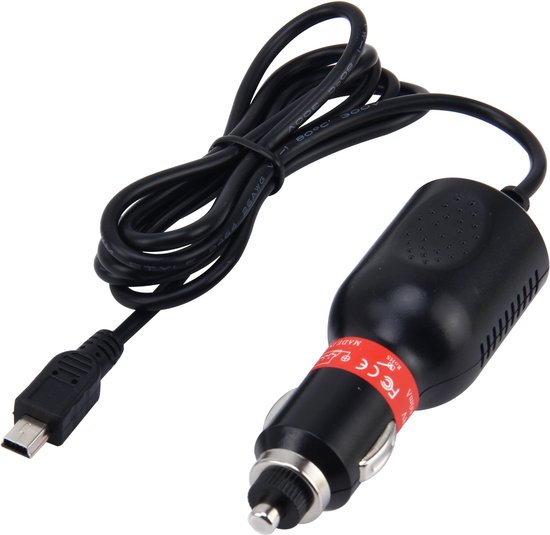 Universele Mini USB Oplader Adapter Voor Auto DVR Camera GPS Navigatie  Ingang 10 V -... | bol.com