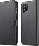 Voor Samsung Galaxy F62 / M62 LC.IMEEKE Kalfsstructuur Horizontale flip lederen tas met houder & kaartsleuven en portemonnee (zwart)