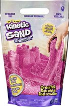 Kinetic Sand , Sachet de 907 g de sable scintillant Rose cristal entièrement naturel à écraser, mélanger et sculpter