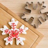 Roestvrijstalen Cake Cookie Christmas Snows Shape Mold