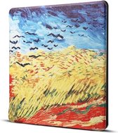 Dibase voor Amazon Kindle Oasis 2017 7 inch Van Gogh Olieverf Print Horizontale Flip PU lederen beschermhoes