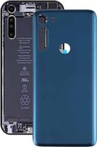 Batterij Back Cover voor Motorola Moto G8 Power (blauw)