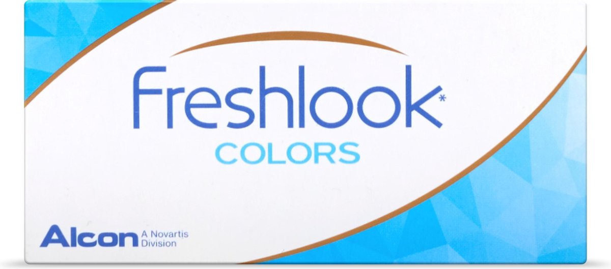 +4.50 - FreshLook® COLORS Green - 2 pack - Maandlenzen - Kleurlenzen - Groen