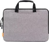 Pofoko A300 Katoen Aktetas Geschikt voor Laptop 15 / 16 inch  - Grijs