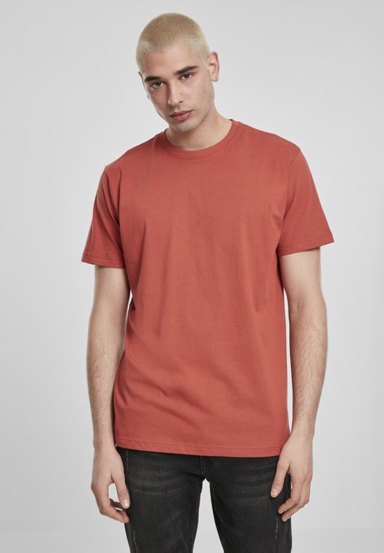 Urban Classics - Basic Heren T-shirt - XL - Rood