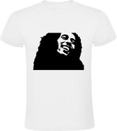 Bob Marley Heren t-shirt | Wit