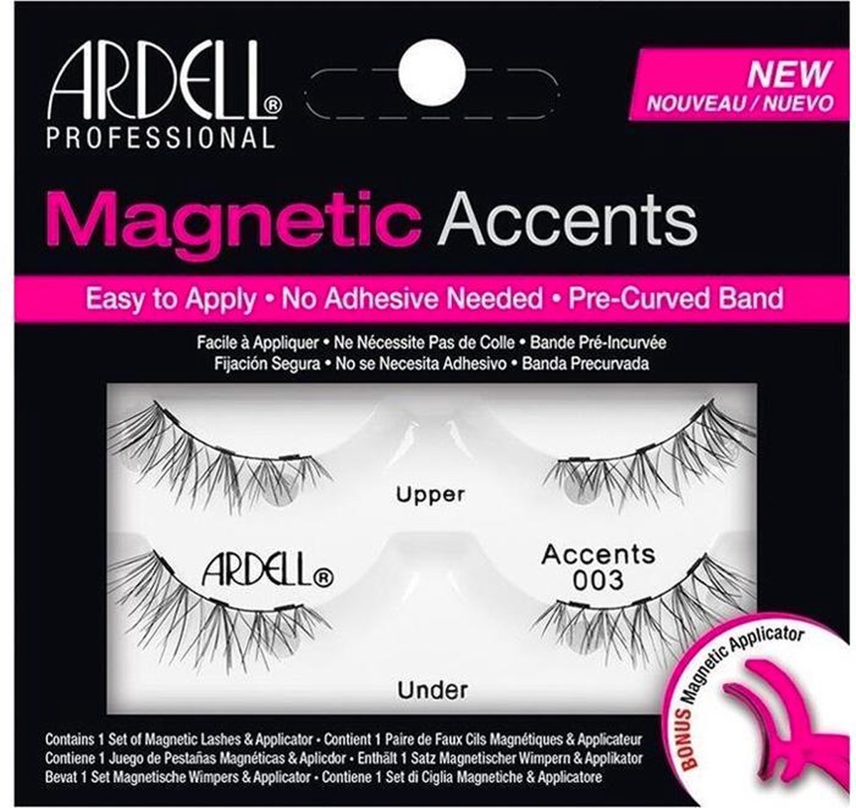 Ardell - Magnetic Accents 003 -Eyelashes Black
