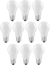 10 stuks Osram LED lamp E27 8W 2700K Mat Dimbaar