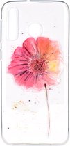 Xiaomi Redmi 7 Hoesje - Mobigear - Design Serie - TPU Backcover - Red Flower - Hoesje Geschikt Voor Xiaomi Redmi 7