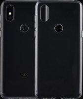 Mobigear Doorzichtig Hoesje geschikt voor Xiaomi Mi Mix 2s Telefoonhoesje Flexibel TPU Extra Dun | Mobigear Ultra Thin Backcover | Doorzichtig Telefoonhoesje Mi Mix 2s | Mi Mix 2s Case | Back Cover - Transparant