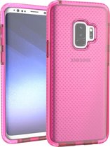 Samsung Galaxy S9 Hoesje - Mobigear - Full Bumper Serie - Hard Kunststof Backcover - Roze - Hoesje Geschikt Voor Samsung Galaxy S9