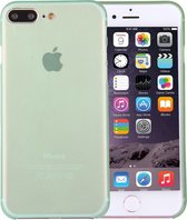 Apple iPhone 8 Plus Hoesje - Mobigear - Ultra Slim Serie - Hard Kunststof Backcover - Groen - Hoesje Geschikt Voor Apple iPhone 8 Plus