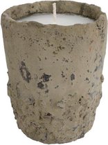Gifts Amsterdam Kaars In Pot Bruce 15,5 X 12 Cm Steen Taupe