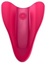 Satisfyer High Fly Vingervibrator - Rood