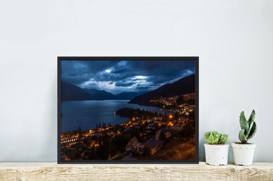 Cadre photo avec affiche - Water - Ciel - Lac - 30x20 cm - Cadre pour affiche