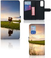 Smartphone Hoesje OnePlus 9 Pro Flip Case Koe