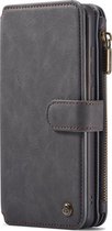 Samsung Galaxy S20 Ultra Hoesje - Caseme - Serie - Kunstlederen Bookcase / 2in1 Case - Zwart - Hoesje Geschikt Voor Samsung Galaxy S20 Ultra