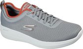 Skechers  - GO WALK MAX DELUXE - Gray Orange - 44