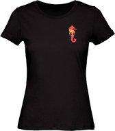 Seahorse - Dieren T-Shirt Dames - Katoen