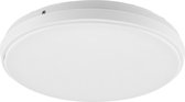 Arcchio - LED plafondlamp - 1licht - kunststof - H: 3.8 cm - wit (RAL 9016) - Inclusief lichtbron
