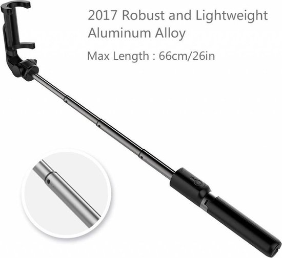 UBeesize 157cm Selfie Stick Tripod for Mobile Phone, Smartphone Tripod Extendable with Bluetooth Remote Control for iPhone and Android Phones