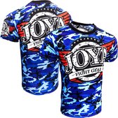 Joya T-Shirt Camo Blue - Blauw - 128