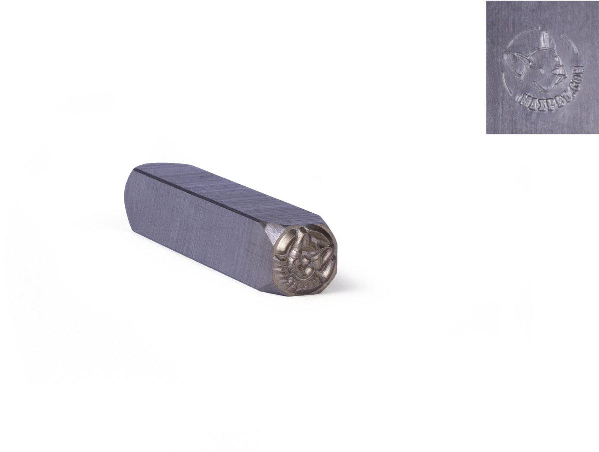Slagstempel | Posta Bijou | 8x8x64mm | Met uw ontwerp