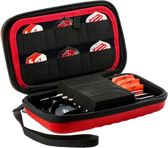 BULL'S Orbis XL Dartcase Red van Bull's — afbeelding 3