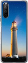 6F hoesje - geschikt voor Sony Xperia 10 III -  Transparant TPU Case - Lighthouse #ffffff