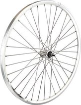 Voorwiel 28 inch 622 zilver rollerbrake spaak 13