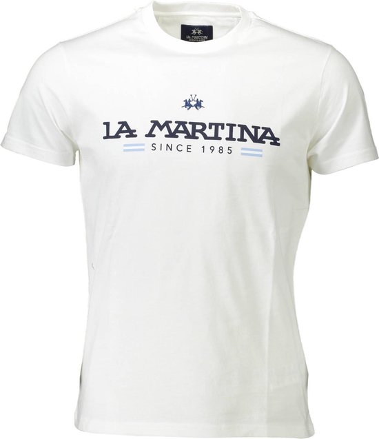 Duplicatie Beschuldiging Luchten La Martina T-shirt Wit 2XL Heren | bol.com