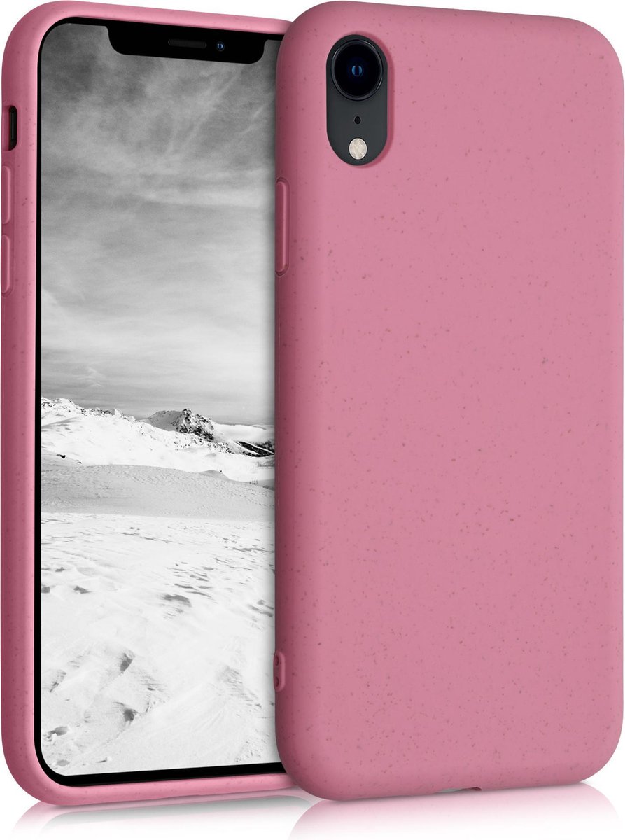 kalibri hoesje geschikt voor Apple iPhone XR - backcover voor smartphone - zoetroze