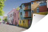 Tuinposter - Tuindoek - Tuinposters buiten - Buenos Aires - Argentinië - Huis - 120x80 cm - Tuin