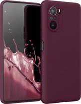 kwmobile telefoonhoesje voor Xiaomi Mi 11i - Hoesje voor smartphone - Back cover in bordeaux-violet