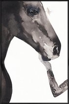 JUNIQE - Poster met kunststof lijst Let's Light It Up -13x18 /Wit &