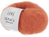 Lang Yarns Alpaca Superlight Orange 25 gram nr 59