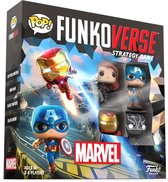 Pop! Funkoverse: Marvel 100 - 4-Pack - Strategy Game - Funko Games -
