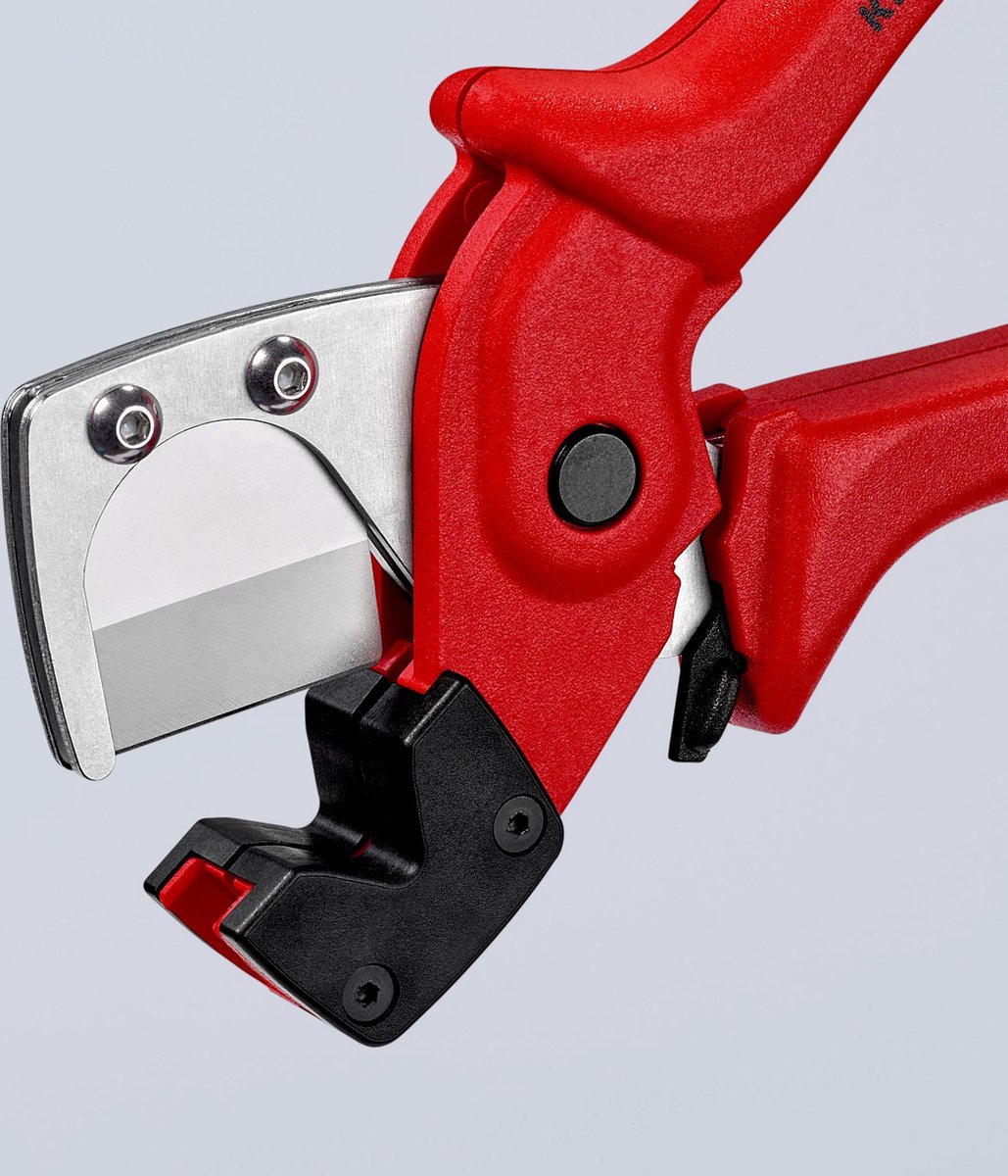 Knipex 20 mm 185 mm Buizensnijder voor kunststof slangen en buizen - capaciteit - 90 10 185 thumbnail 4