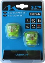Fietsverlichting set Led Cobra 220635 Groen