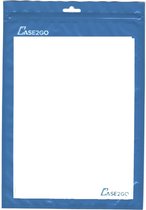 4-Pack Case2go - Hoesje geschikt voor AirTag - Sleutelhanger - Hanger voor Airtag - Donker Blauw