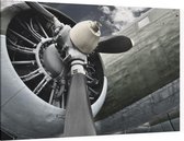 Vliegtuig propellor - Foto op Canvas - 90 x 60 cm