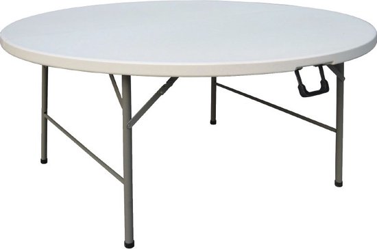 Bolero opklapbare aluminium tafelpoot, 68 (h) x 61,8 (b
