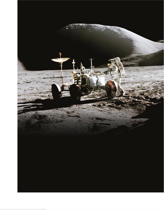 On the Moon Art Print | Poster