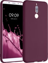 kwmobile telefoonhoesje voor Huawei Mate 10 Lite - Hoesje voor smartphone - Back cover in bordeaux-violet