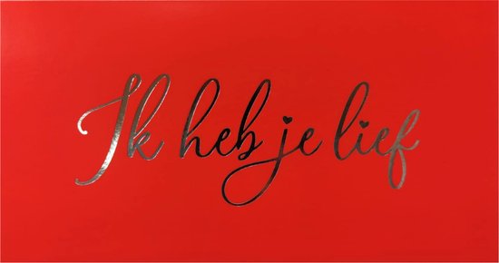 Kaart - Valentijn - Ik heb je lief - Artige - SVP37-A | bol.com